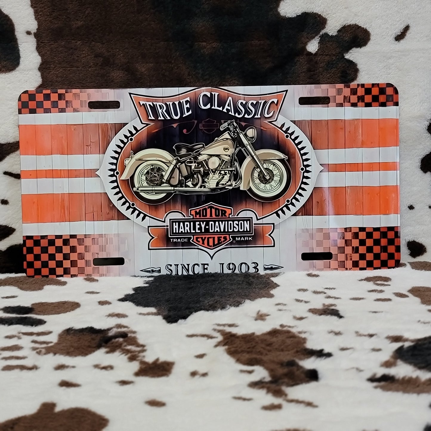 Harley Car Tag License Plate