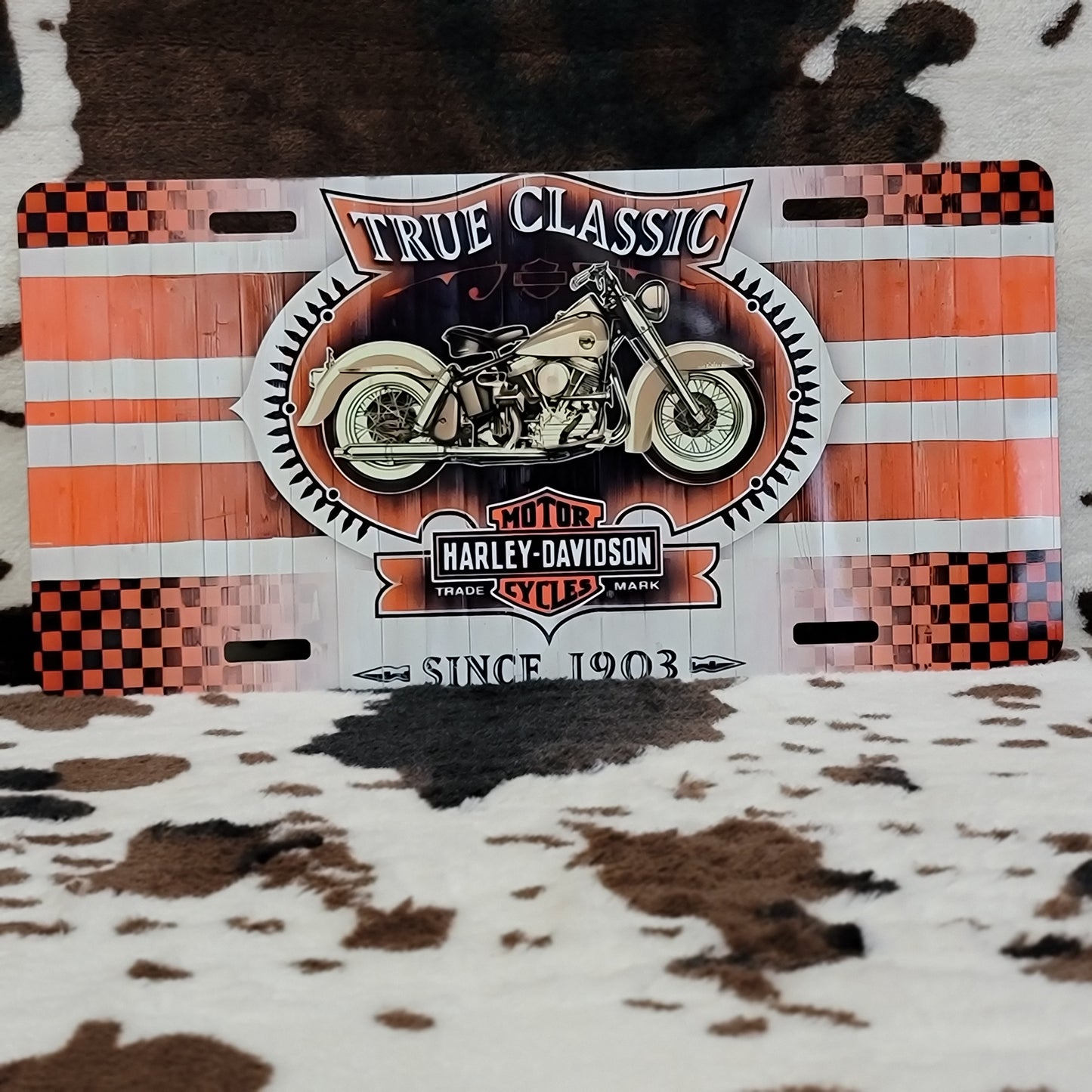 Harley Car Tag License Plate