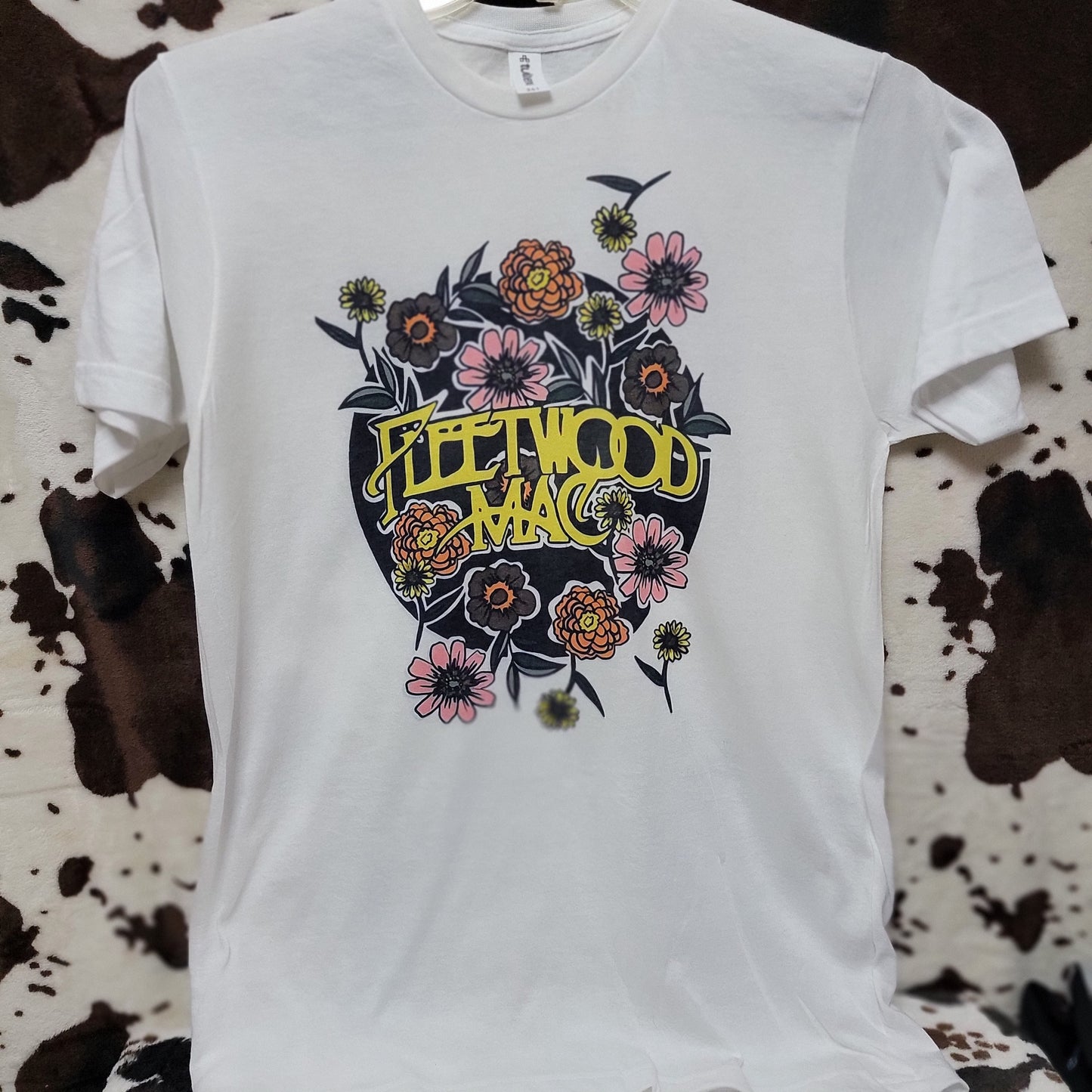 Fleetwood Mac Floral Graphic T-Shirt