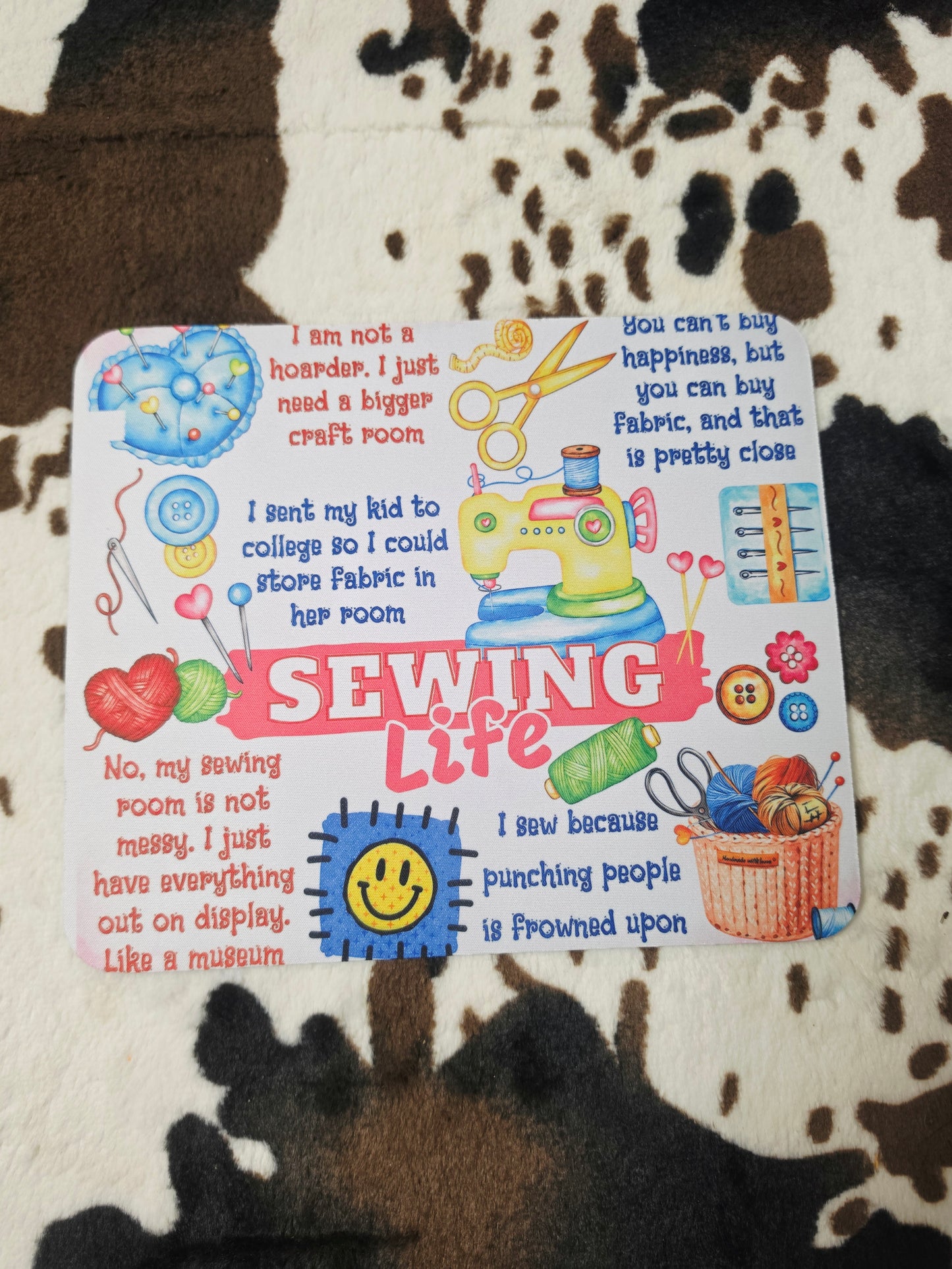 Sewing Life Mouse Pad