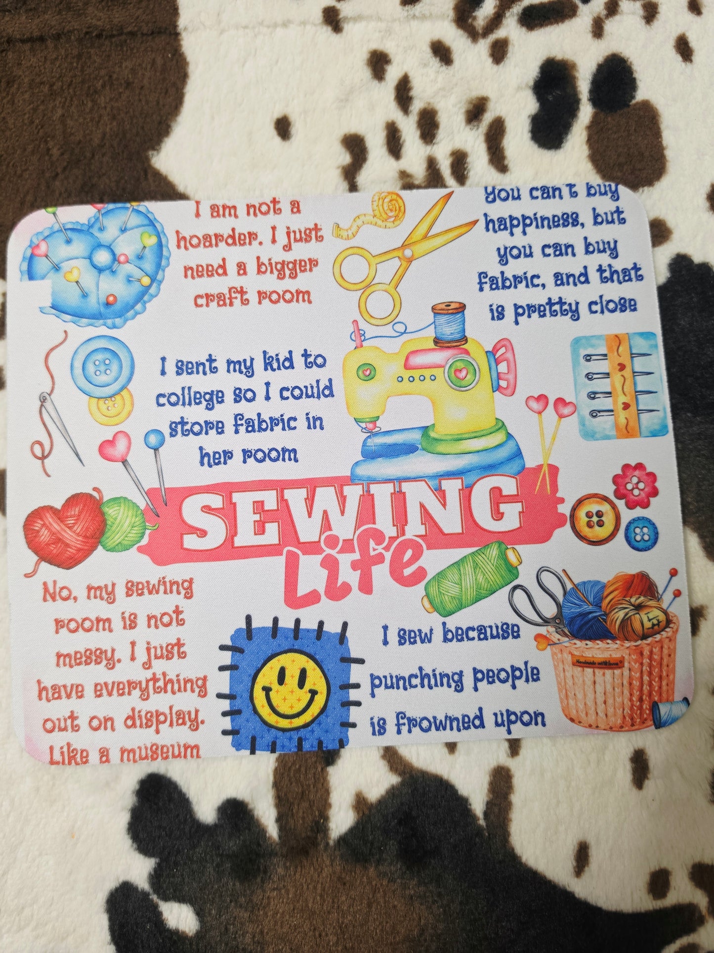 Sewing Life Mouse Pad
