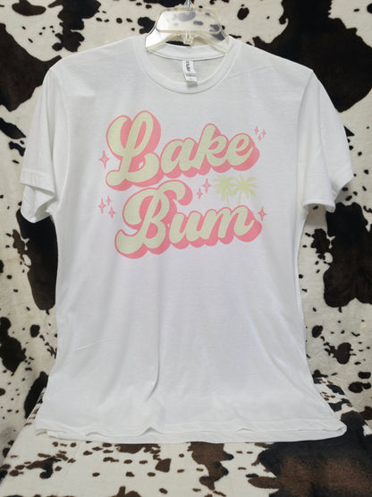 Lake Bum Graphic Tee Shirt