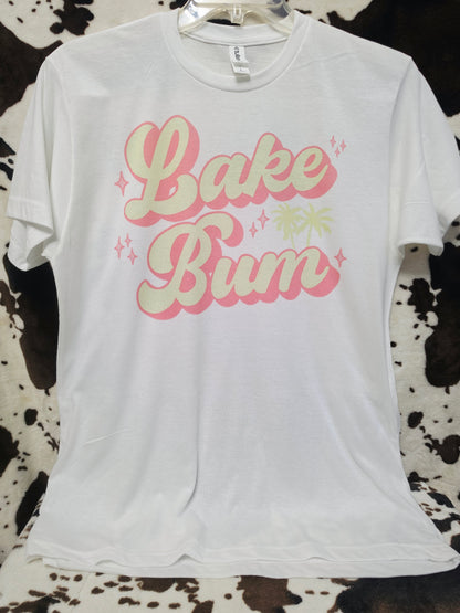 Lake Bum Graphic Tee Shirt