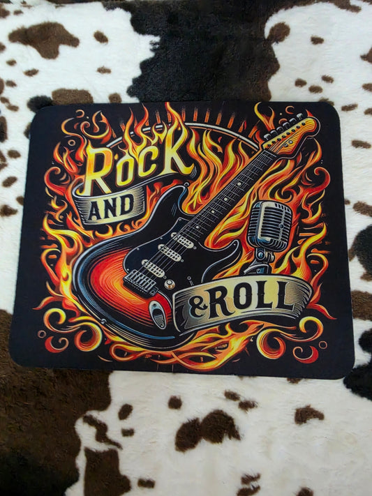 Rock and Roll Mouse Pad