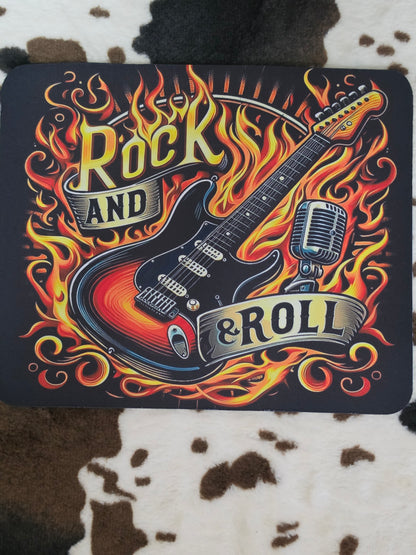 Rock and Roll Mouse Pad