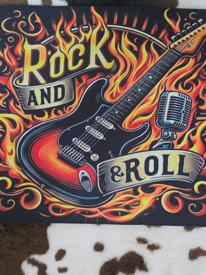 Rock and Roll Mouse Pad