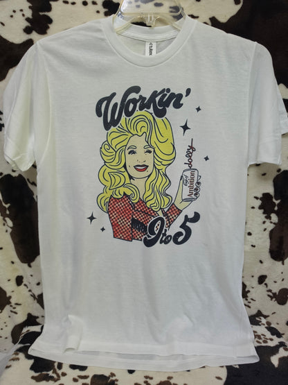 9 To 5 Dolly Parton Graphic Tee Shirt