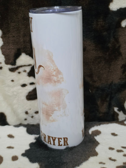 Jelly Roll Only Pray 20oz Skinny Tumbler