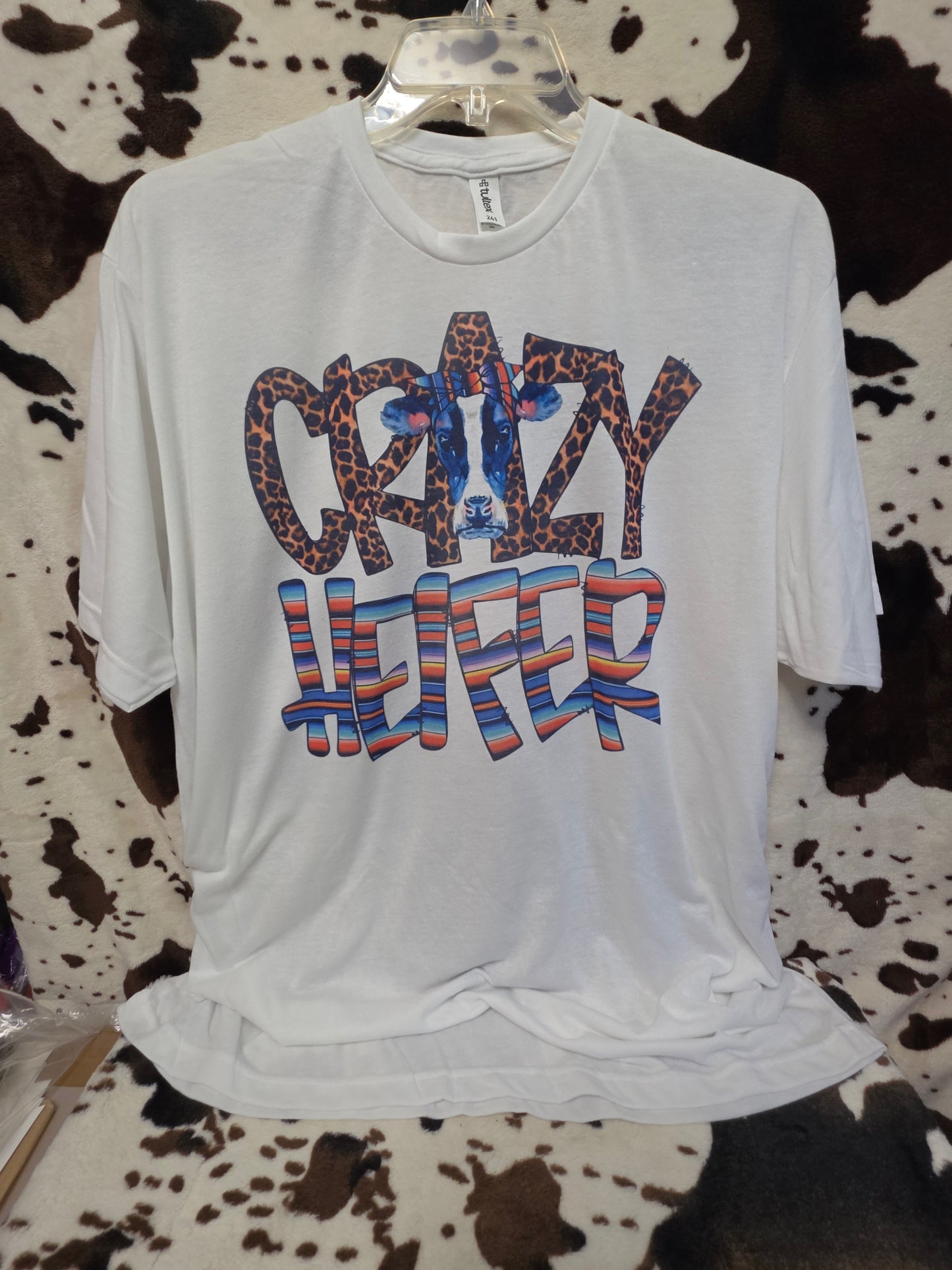 Crazy Heifer Graphic T-Shirt