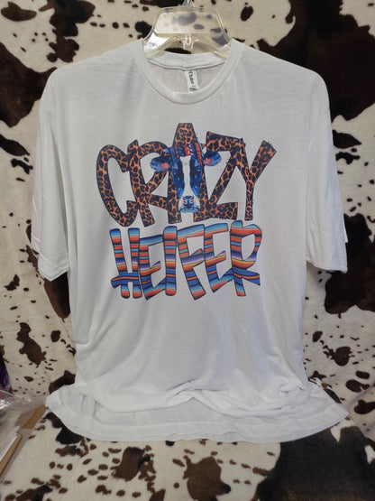 Crazy Heifer Graphic T-Shirt