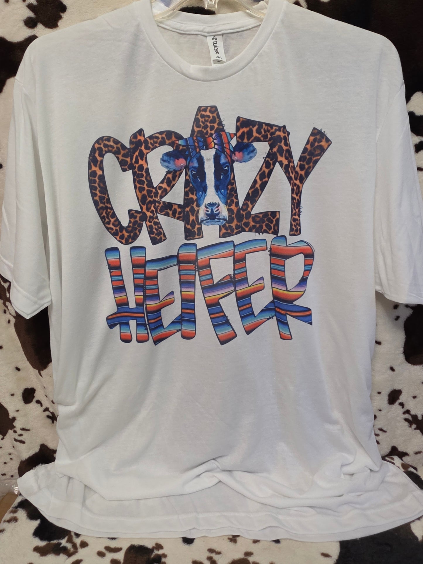 Crazy Heifer Graphic T-Shirt