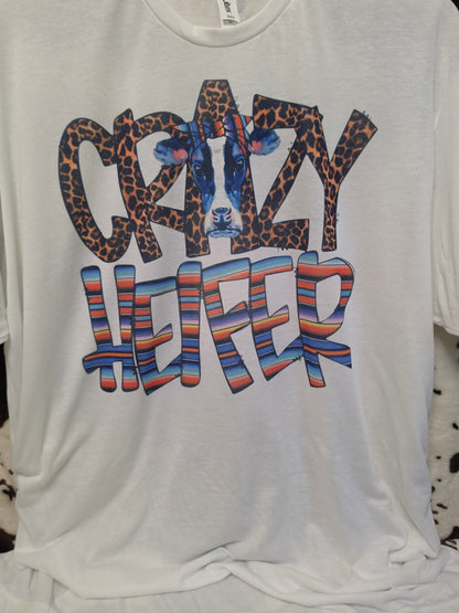 Crazy Heifer Graphic T-Shirt
