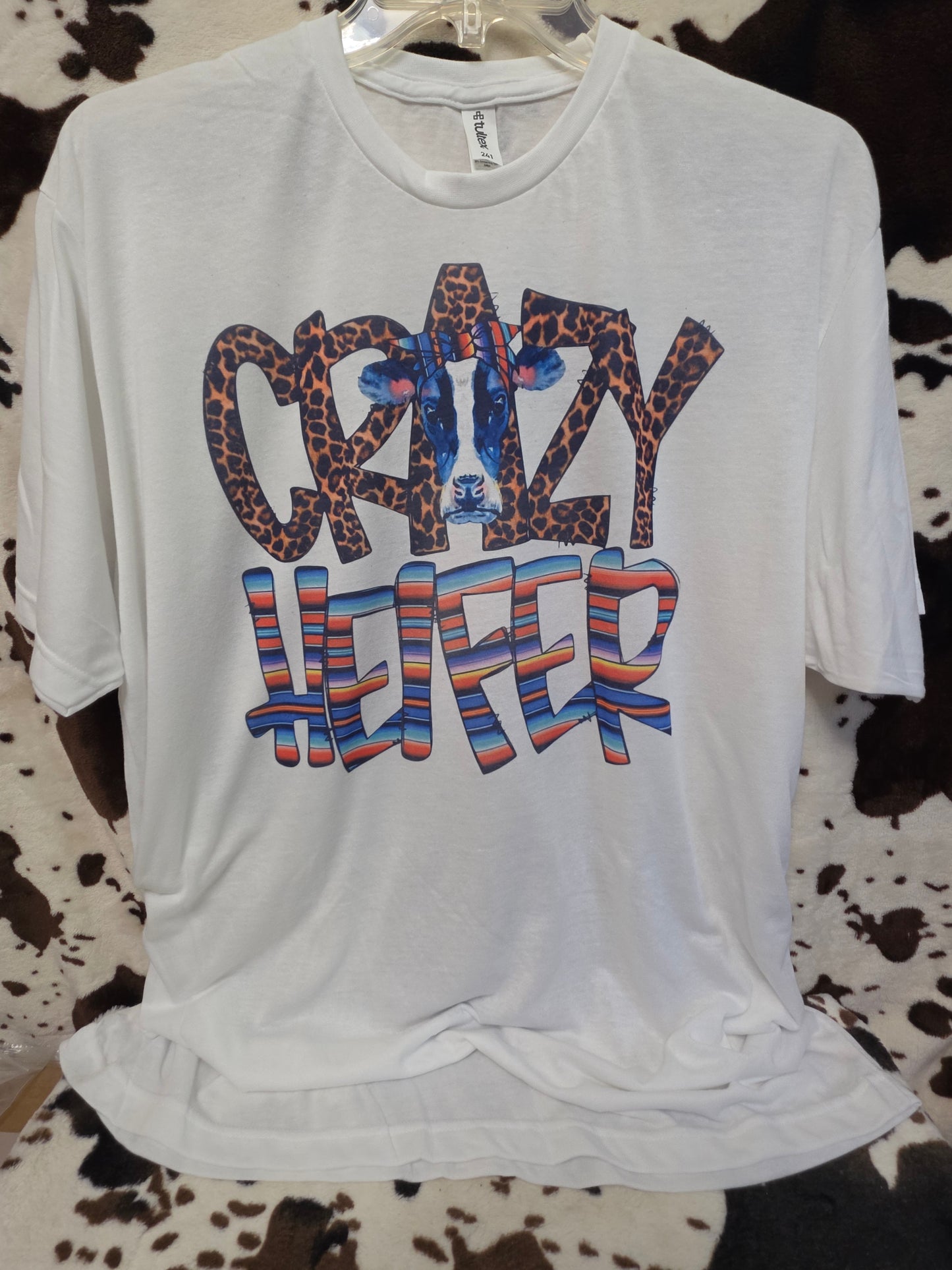 Crazy Heifer Graphic T-Shirt