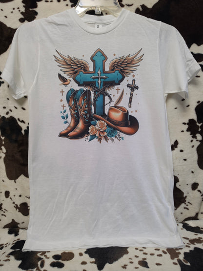 Cross Western Graphic T-Shirt