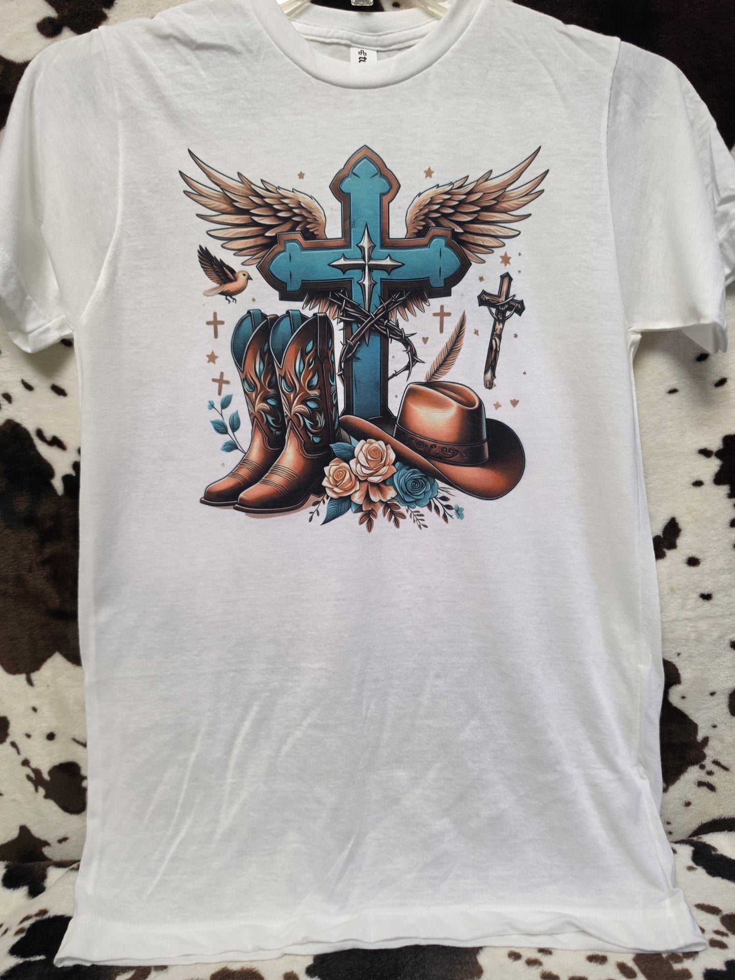 Cross Western Graphic T-Shirt