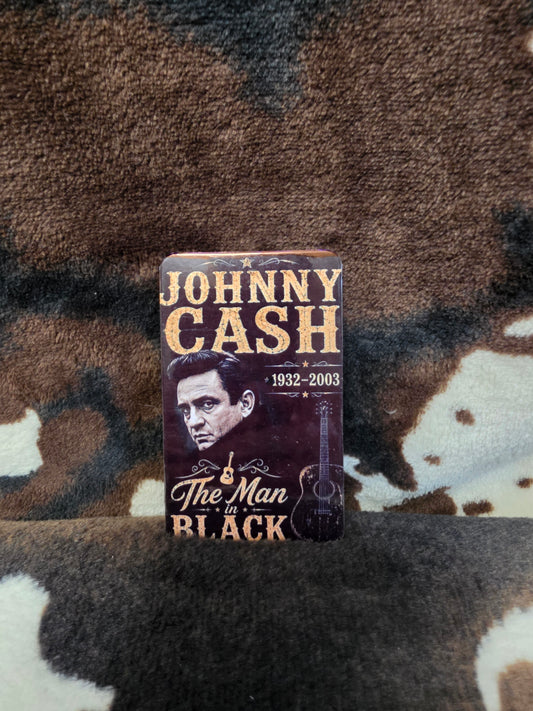 Johnny Cash The Man in Black Country Music Magnet