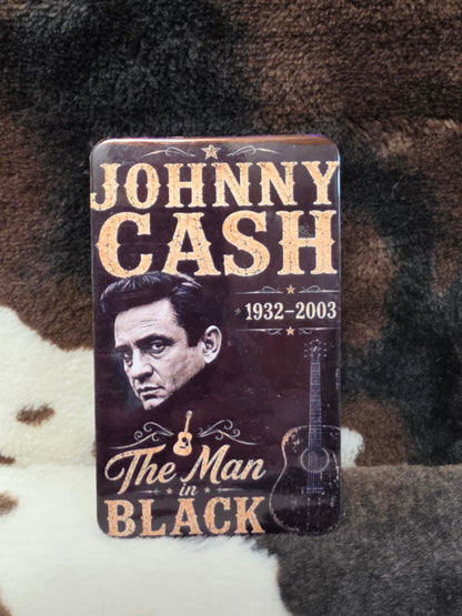 Johnny Cash The Man in Black Country Music Magnet