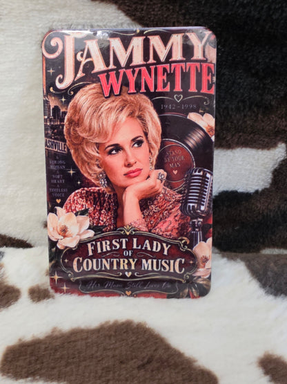 Tammy Wynette First Lady of Country Music Tribute Magnet