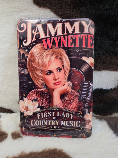 Tammy Wynette First Lady of Country Music Tribute Magnet