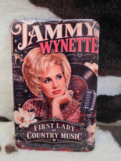 Tammy Wynette First Lady of Country Music Tribute Magnet