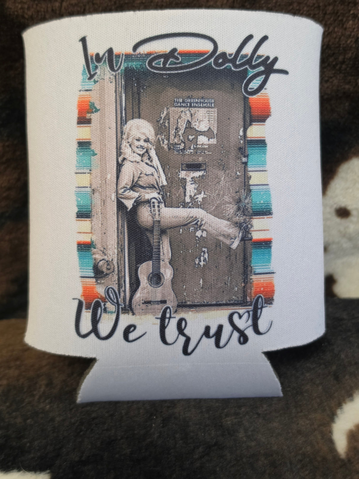 Dolly Parton Can Cooler Drink Holder Koozie