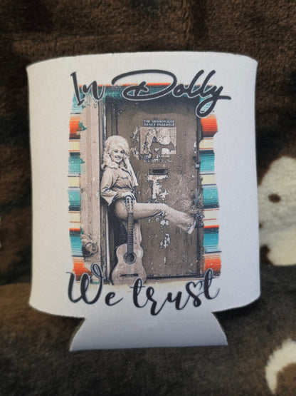 Dolly Parton Can Cooler Drink Holder Koozie