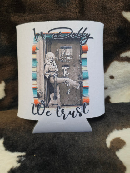 Dolly Parton Can Cooler Drink Holder Koozie