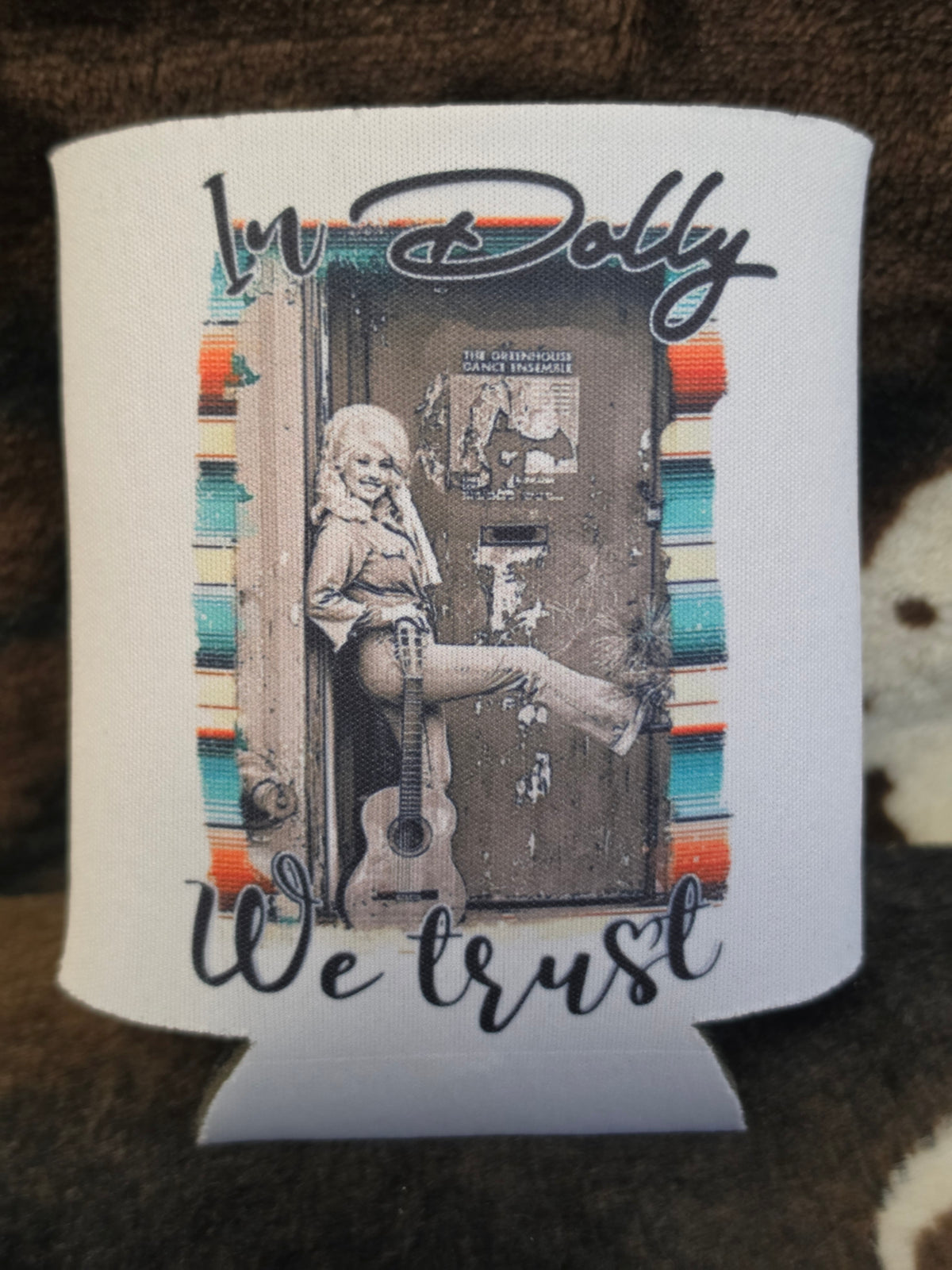 Dolly Parton Can Cooler Drink Holder Koozie