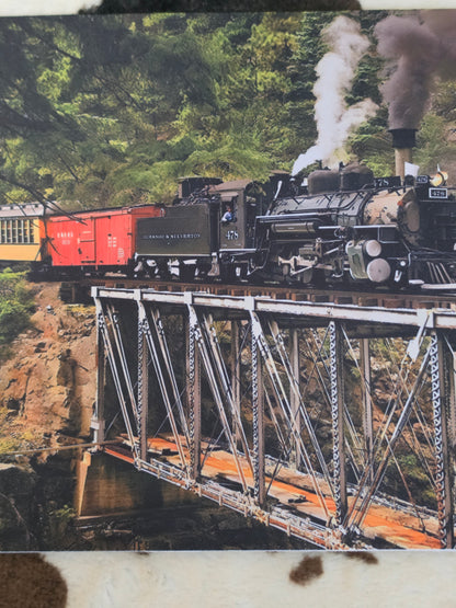 Train Computer Non Slip Custom Mouse Pad