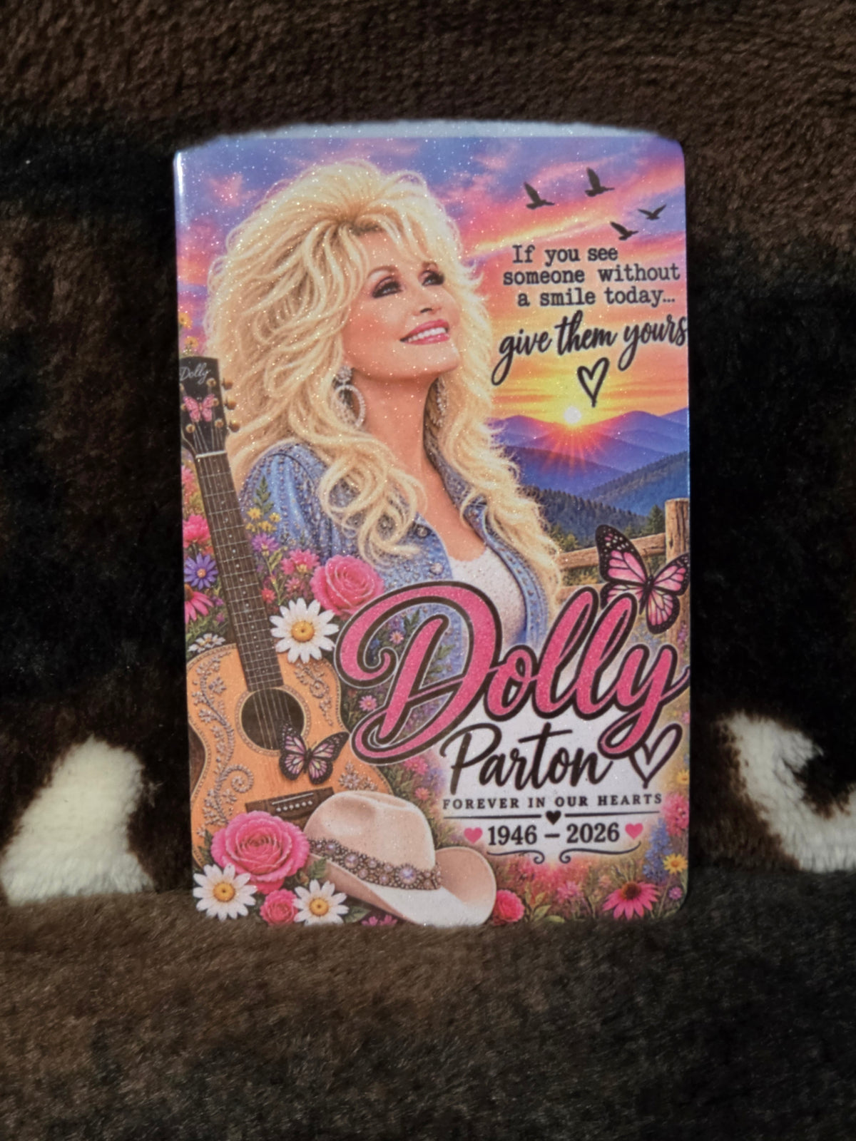Dolly Parton Forever in Our Hearts Memorial Magnet