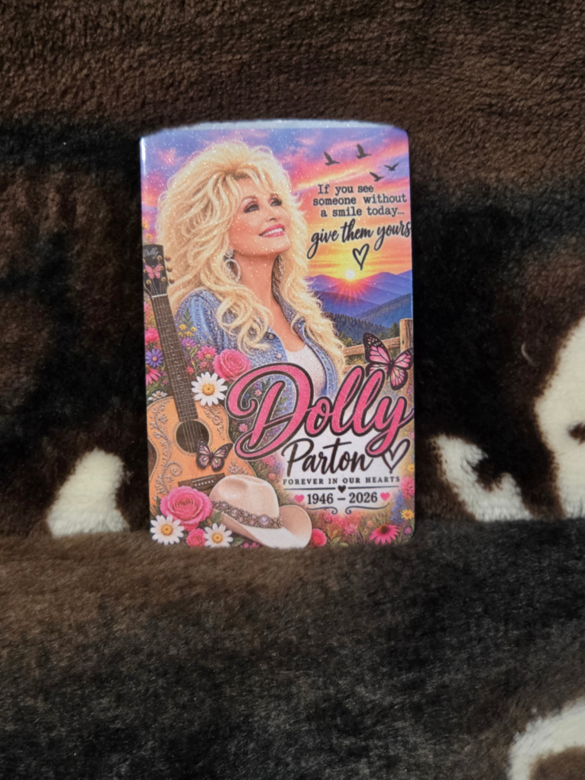 Dolly Parton Forever in Our Hearts Memorial Magnet
