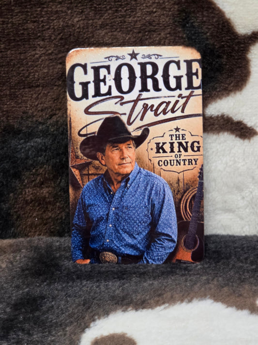 George Strait King of Country Western Music Magnet