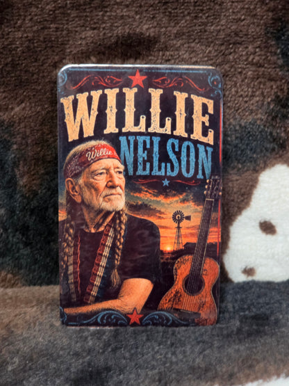 Willie Nelson Country Music Western Guitar Magnet