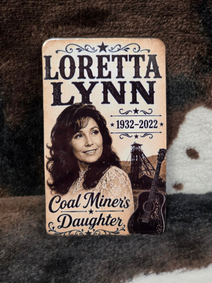 Loretta Lynn Coal Miner’s Daughter Country Music Magnet
