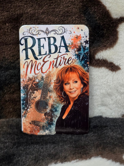 Reba McEntire Country Music Guitar Magnet