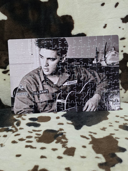 Elvis 120 Piece Handmade Jigsaw Puzzle