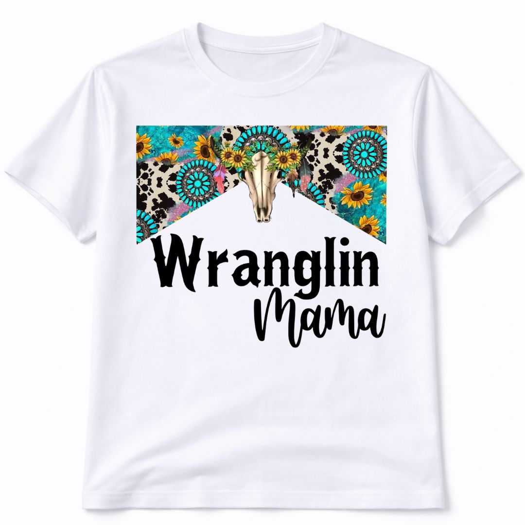 Wranglin Mama Graphic T-Shirt