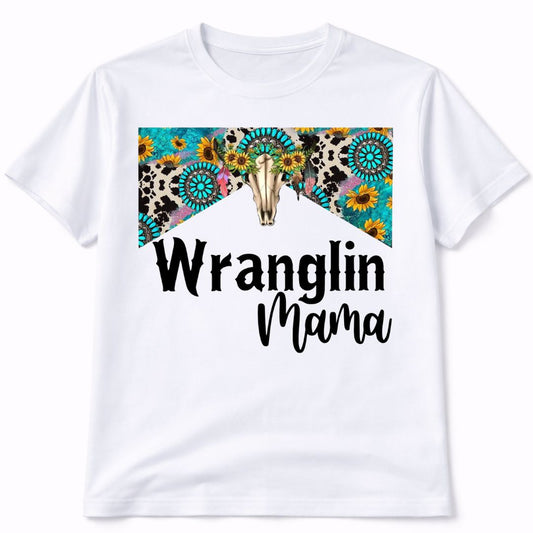 Wranglin Mama Graphic T-Shirt