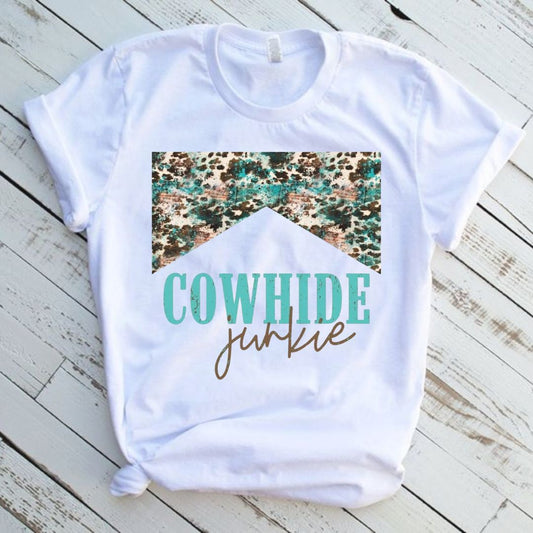 Cowhide Junkie Graphic T-Shirt