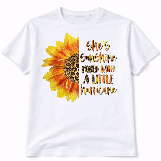 Shes Sunshine Mixed With Hurricane Graphic Tee