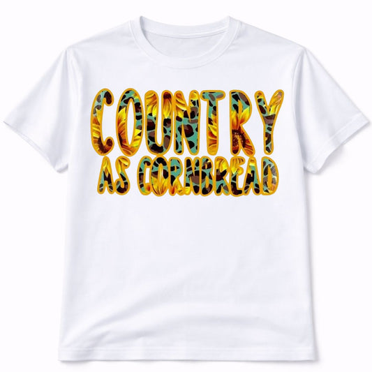 Country As Cornbread Graphic T-Shirt