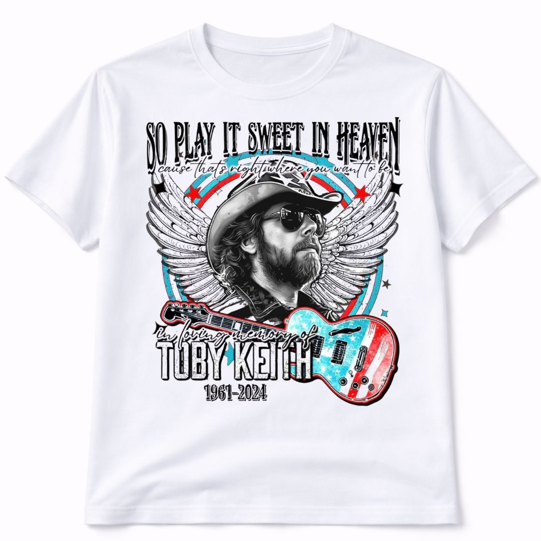 Toby Keith Remembrance Graphic T-Shirt