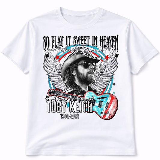 Toby Keith Remembrance Graphic T-Shirt