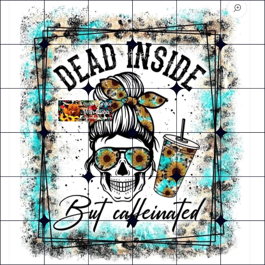 Dead Inside Ready to Press Sublimation Transfer