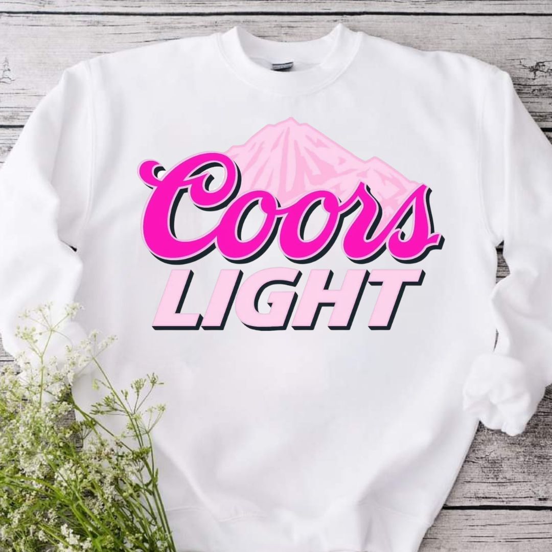 Coors Light White Sweatshirt