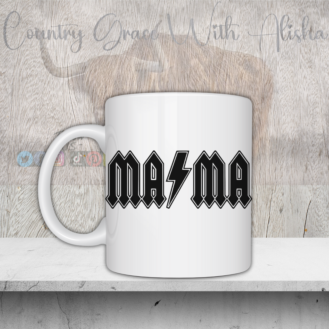 Mama 11oz Ceramic Coffee Mug