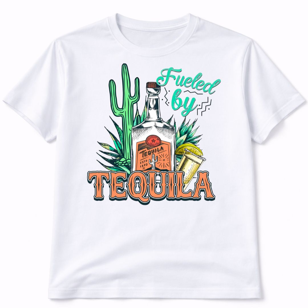 Fueled By Tequila Graphic T-Shirt