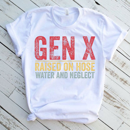 GenX Water Hose and Neglect Graphic T-Shirt