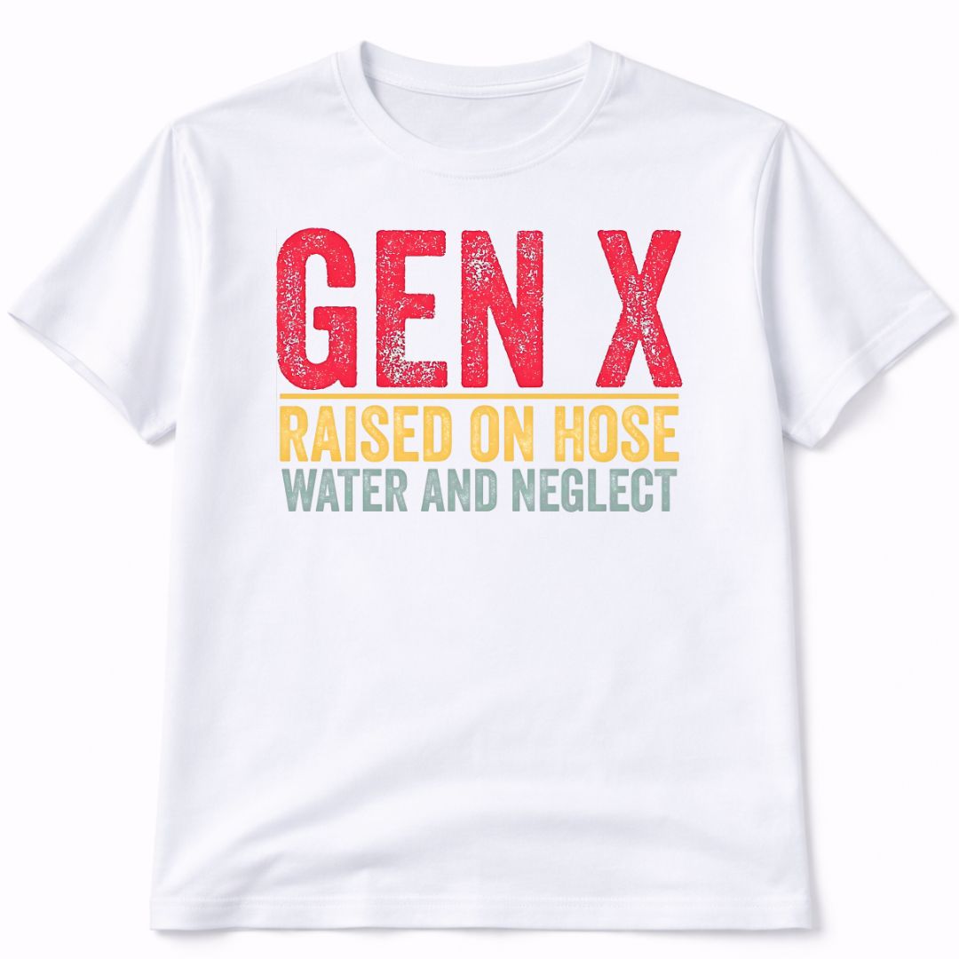 GenX Water Hose and Neglect Graphic T-Shirt