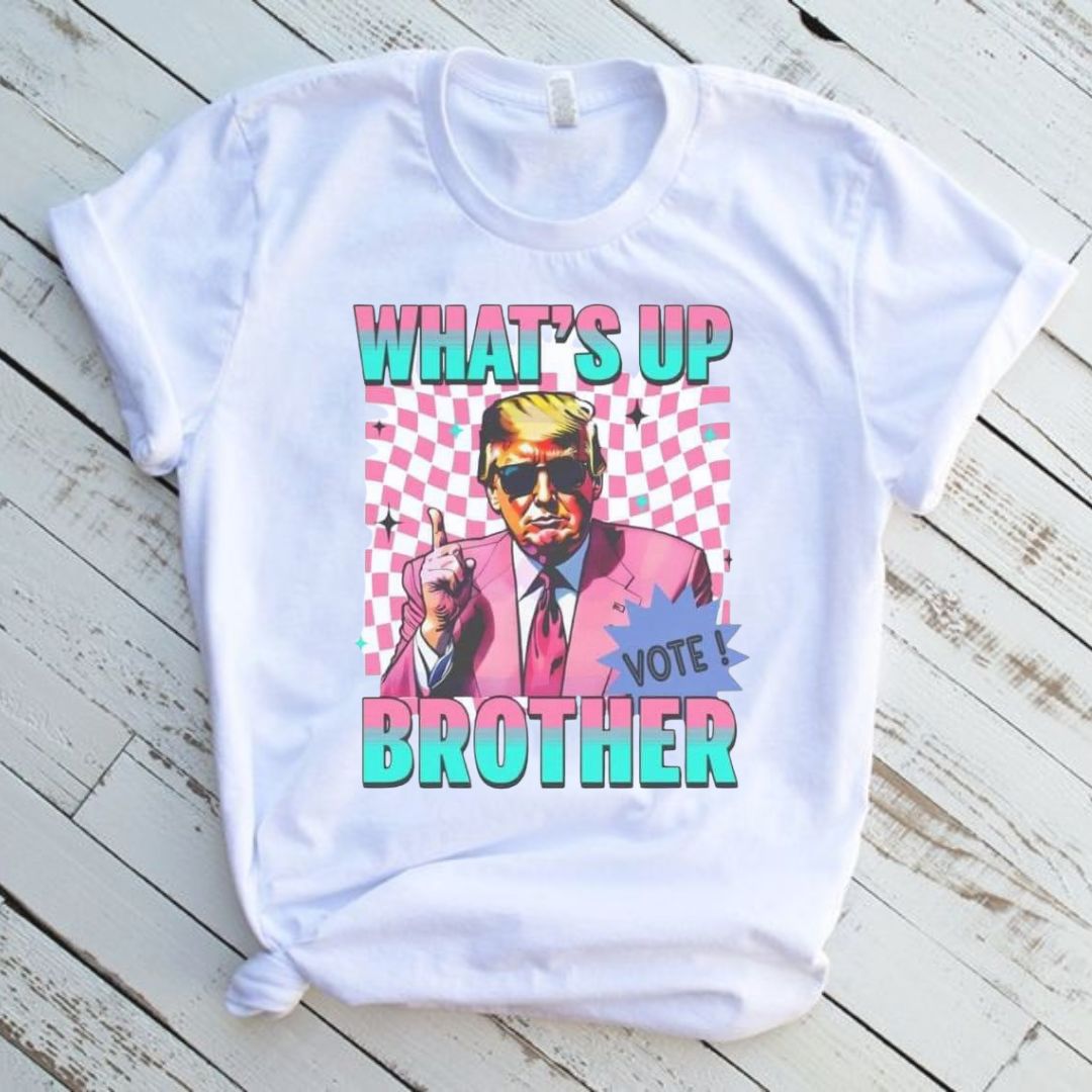 Trump Whats Up Graphic T-Shirt